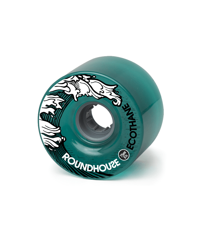 Ruedas Carver Eco-Con -75mm 81A-Aqua Set 4ud