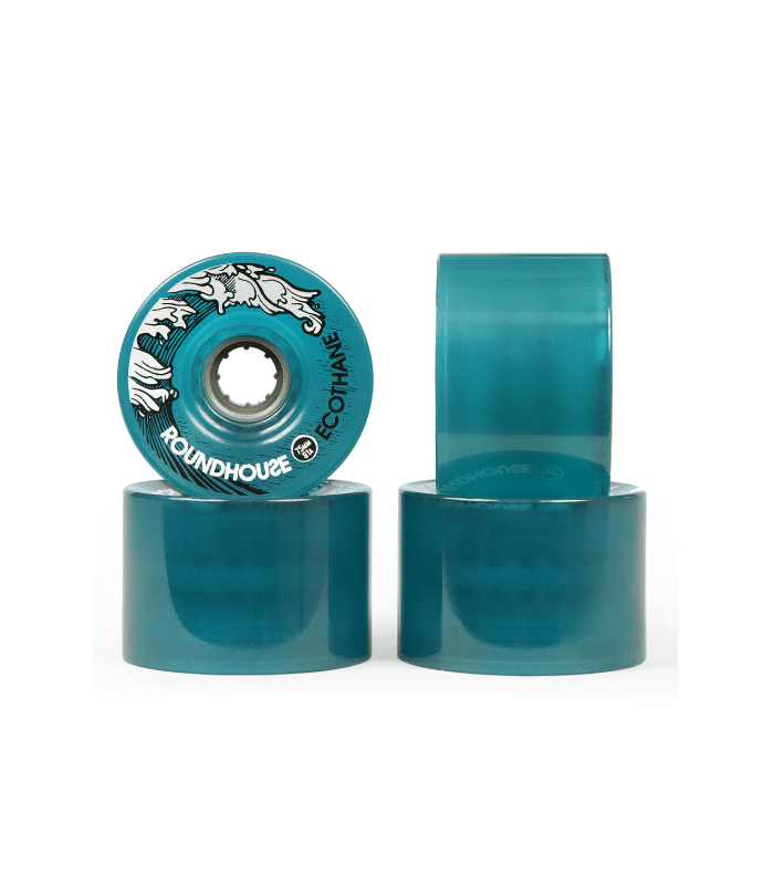 Ruedas Carver Eco-Con -75mm 81A-Aqua Set 4ud