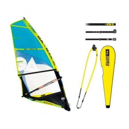 PACK COMPLETO VELA  WINDSURF GAASTRA HYBRID 4.7