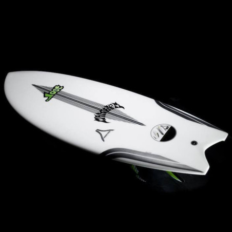 Lost Surfboards Puddle Fish Carbon Wrap