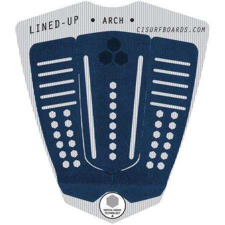 Grip Channel Islands Lined Up Arch Indigo