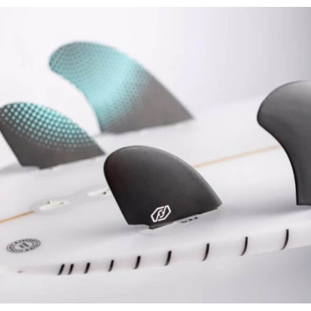 Feather Fins Semi Keel Quad FCS 1(DUAL TAB)