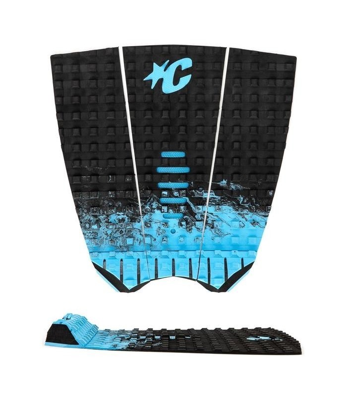 Grip Creatures Mick Fanning Black Fade Cyan