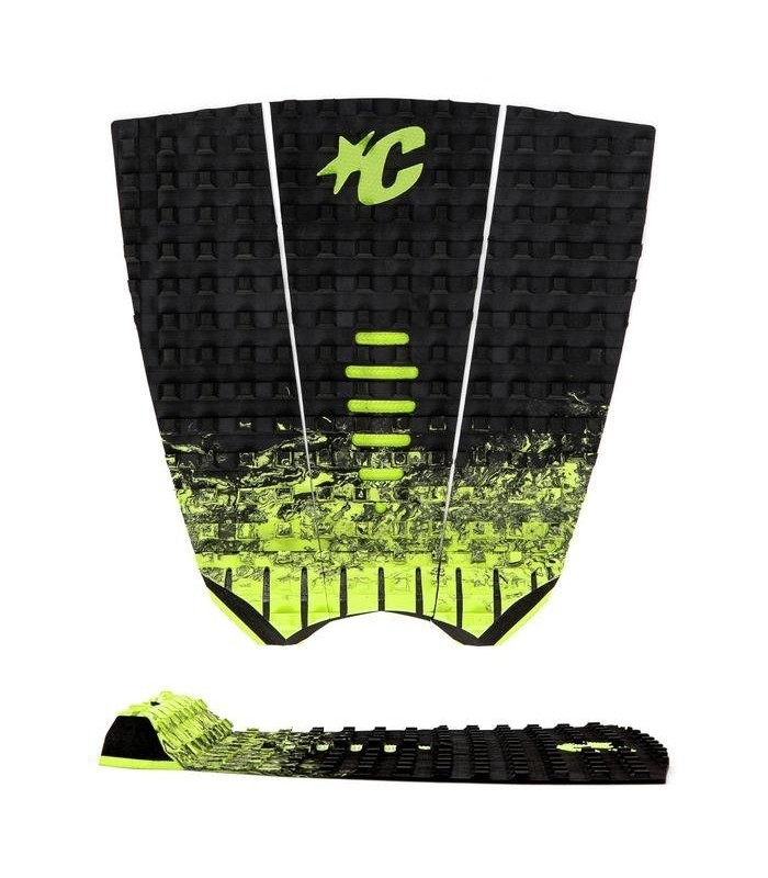 Grip Creatures Mick Fanning Black Fade Lime