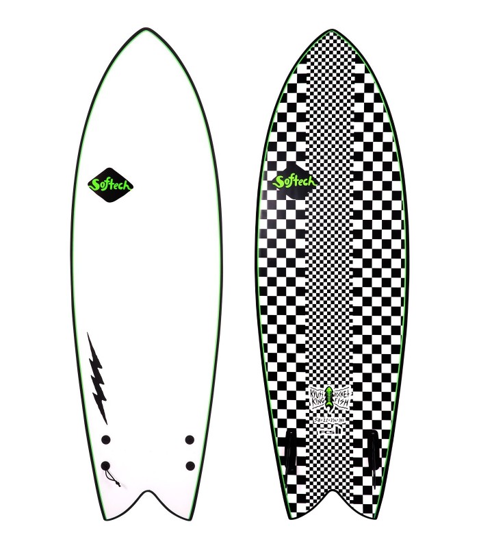 Softech Kyuss King Fish 5'8 a scacchi