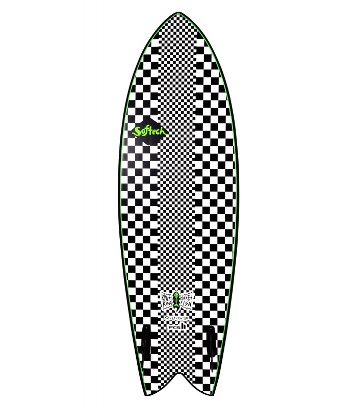 Softech Kyuss King Fish 5'8 Checkered