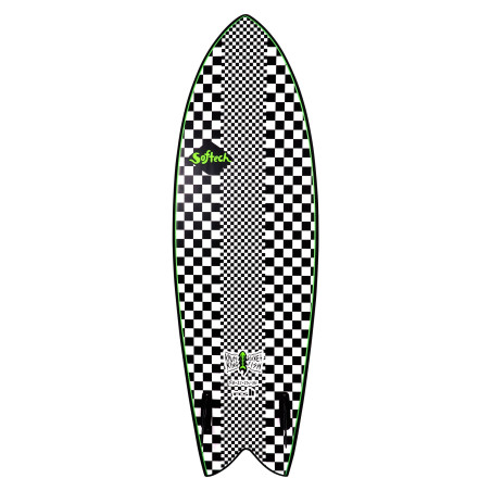 Softech Kyuss King Fish 5'8 Checkered