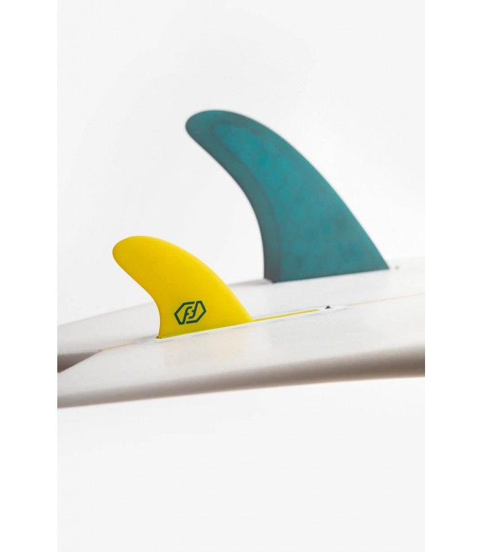 Feather Fins A. I. Twin Fin 2+1 rubinetto singolo verde