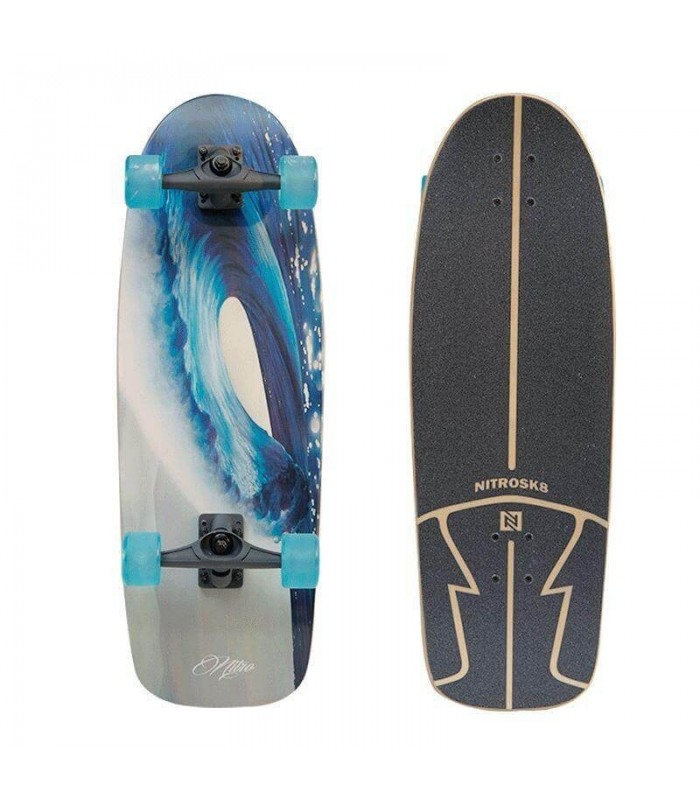 Surfskate Nitro Sk8 Wave Round da 30 pollici