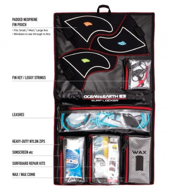 Sac d'accessoires Ocean & Earth Surf Locker 2-Fold