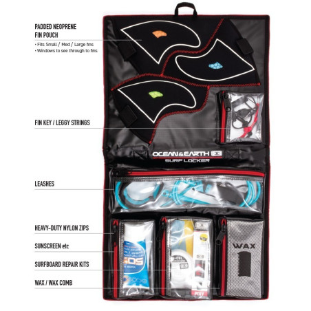 Ocean & Earth Surf Locker 2-Fold Borsa porta accessori