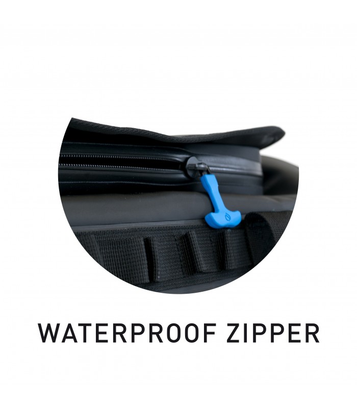 Prodry-zip 50l borsa/zaino impermeabile