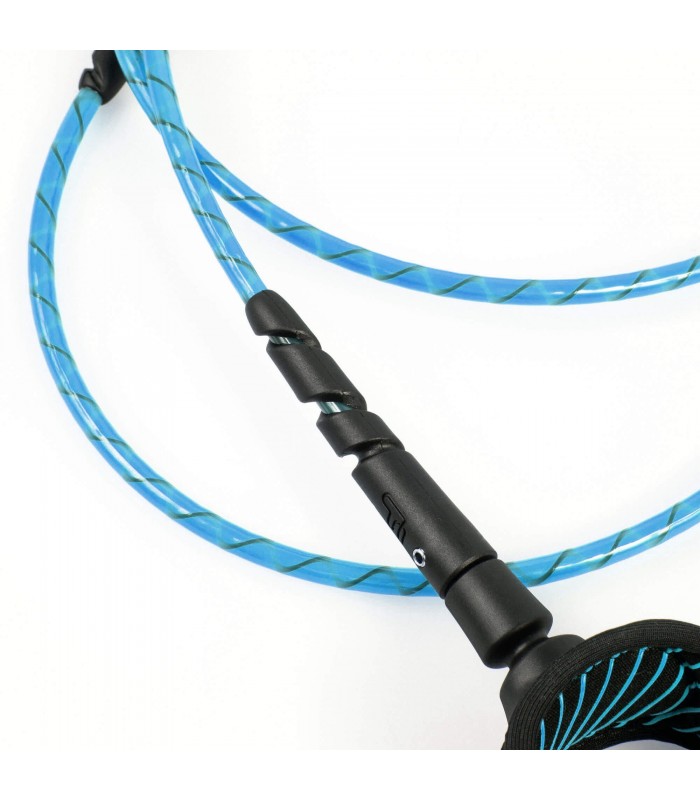 FCS Freedom HELIX surf leash Blu