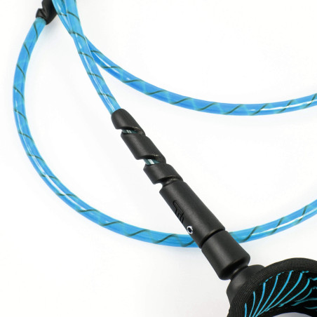 FCS Freedom HELIX surf leash Blu