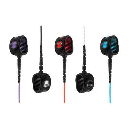 FCS Freedom HELIX surf leash Fuoco