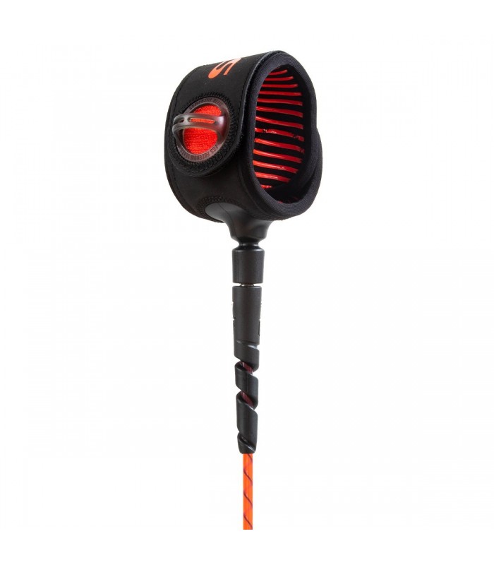 FCS Freedom HELIX surf leash Fuoco