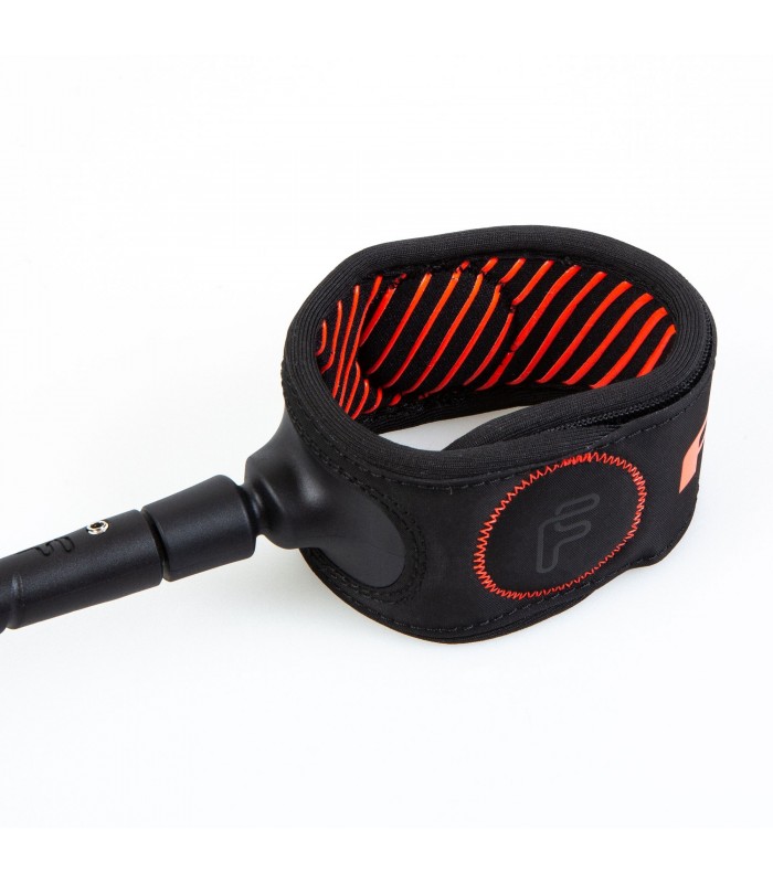 FCS Freedom HELIX surf leash Fuoco
