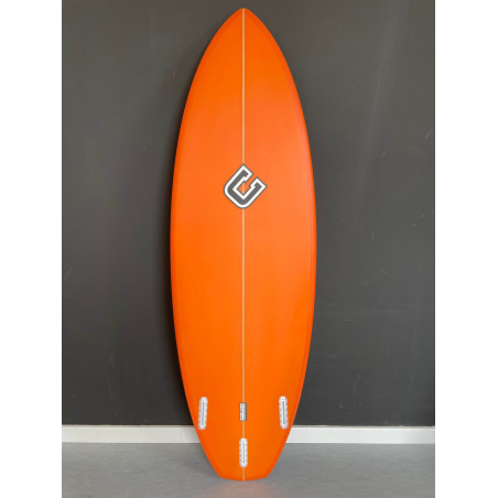 Tavolo Clayton Egg Orange