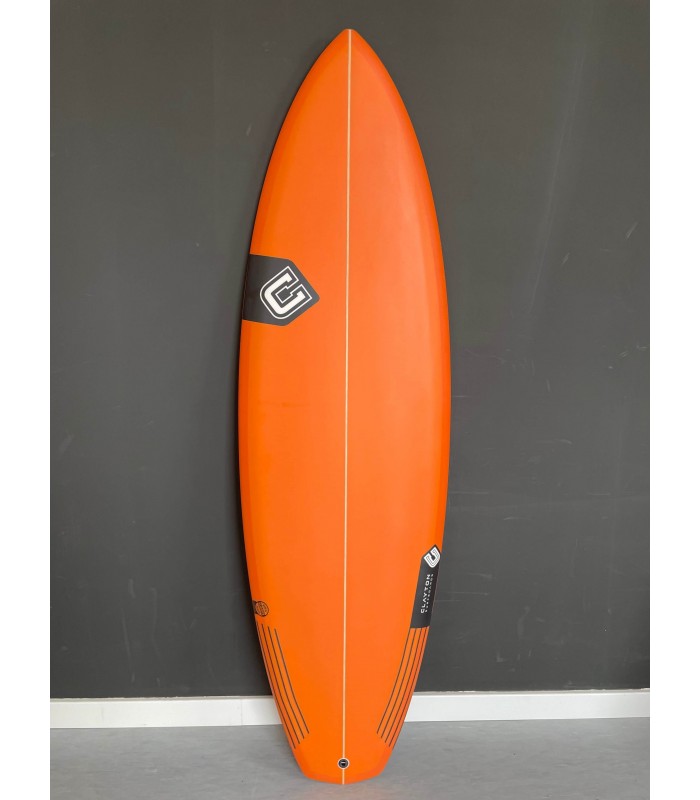 Tavolo Clayton Egg Orange