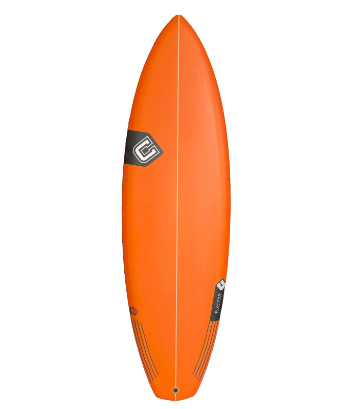 Tavolo Clayton Egg Orange