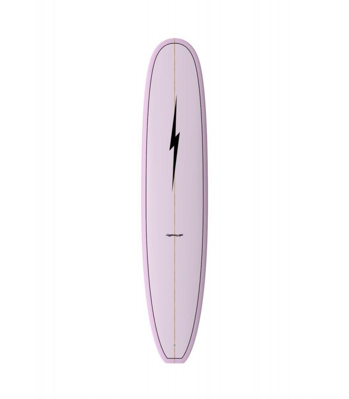Lightning Bolt Longboard classico rosa/rosa/nero