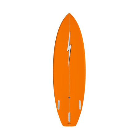 Lightning Bolt Shortboard Arancione/Arancione/Bianco