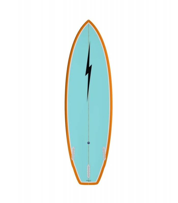 Lightning Bolt Shortboard Blu/Blu/Nero
