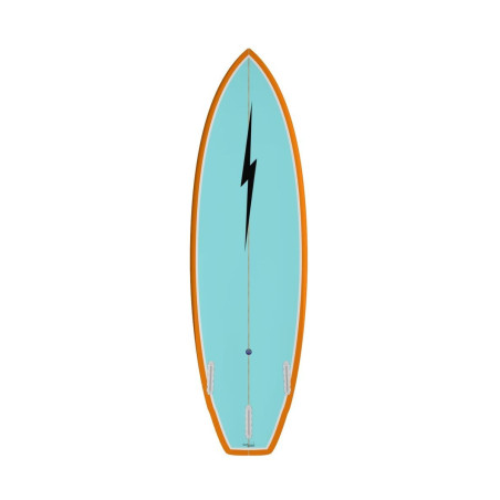 Lightning Bolt Shortboard Blu/Blu/Nero