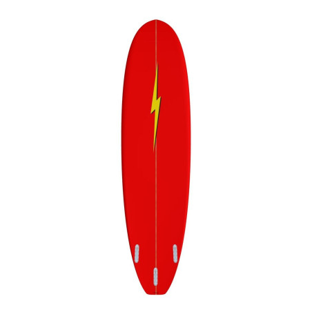Lightning Bolt Funboard Giallo / Rosso / Rosso