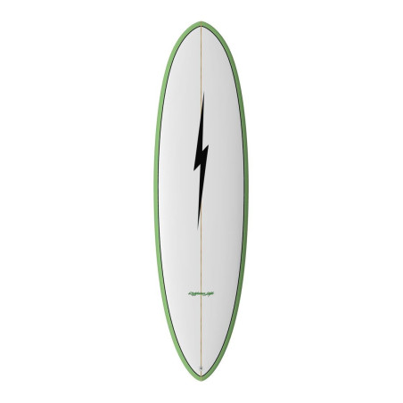 Lightning Bolt Bianco uovo/verde/nero