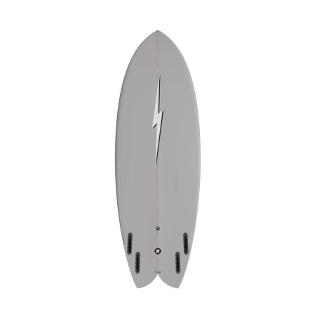 Lightning Bolt Ecologic Quad Fish Grigio/Grigio/Bianco