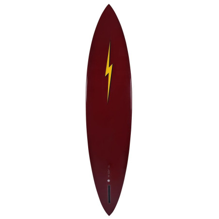 Lightning Bolt Rr Pipeliner With Pinline Bordeaux/Bordeaux/Yellow