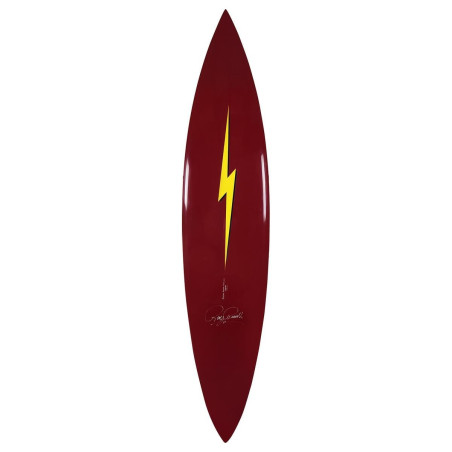 Lightning Bolt Rr Pipeliner con linea di spillatura Bordeaux/Bordeaux/Giallo