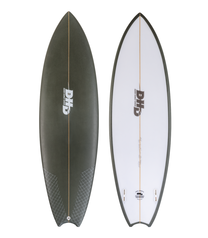 MICK FANNING TWIN DHD (coda a ferro di cavallo) Grafite