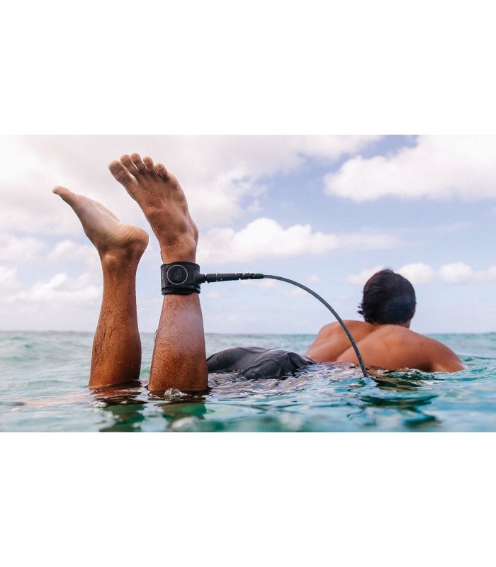 FCS Freedom HELIX surf leash Grigio