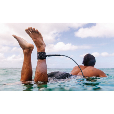 FCS Freedom HELIX surf leash Grigio