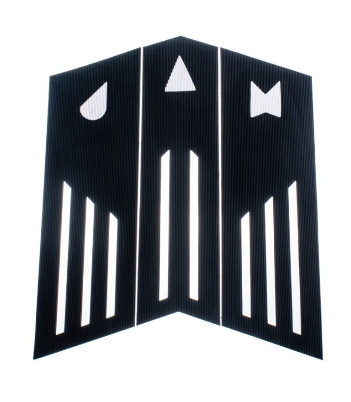 JAM 3 Piece Front Pad Black White