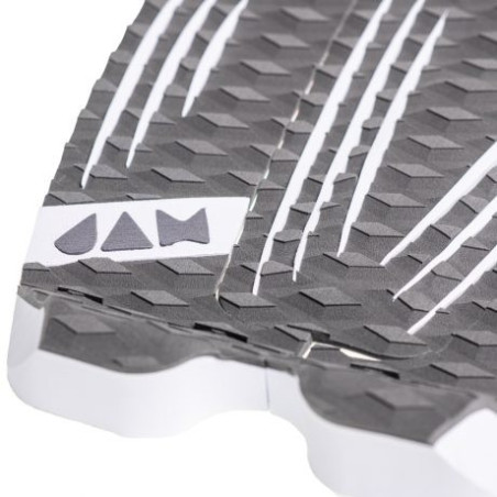 Grip JAM 3 pièces rayées gris/blanc