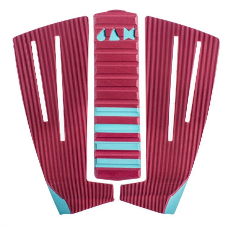 Grip JAM 3 pezzi Bordeaux/Turchese