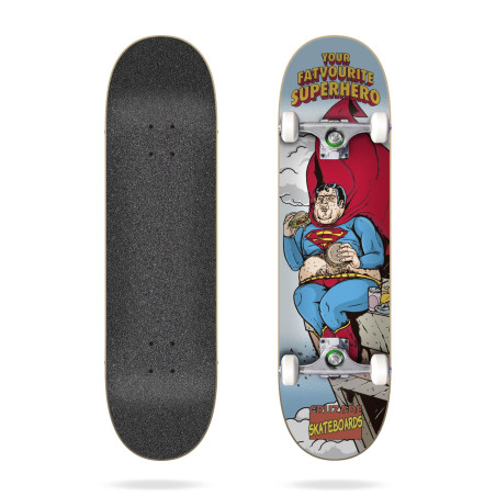 Cruzade Your Fatvorite Superhero 8.25" x 31.85" Skate