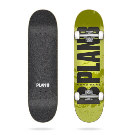 Plan B Original Team Metallic Black 8.0" x 31.85" Skateboard