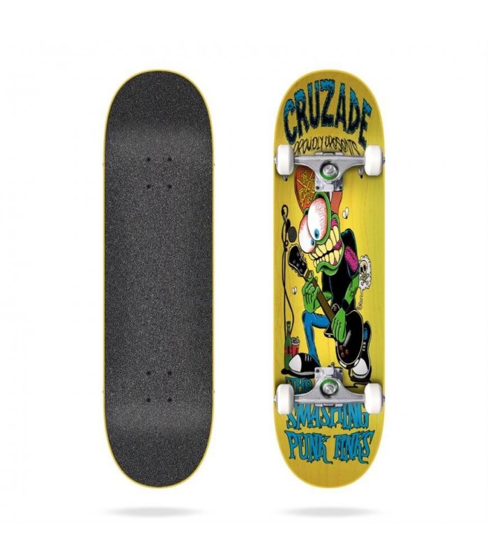 Cruzade Smashing Punk Finks Skateboard 8.0" x 31.85"