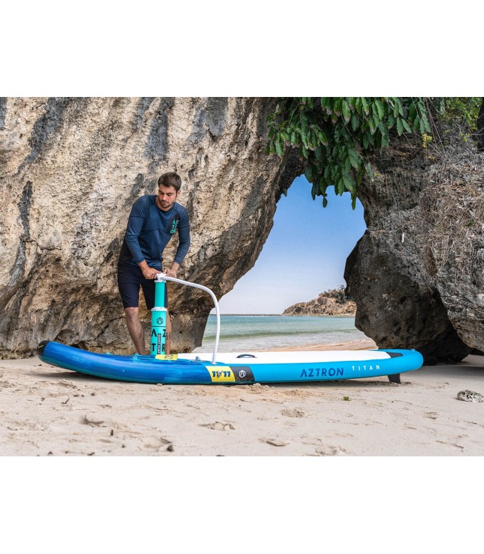 AZTRON Pompe à gonfler Giant Pump