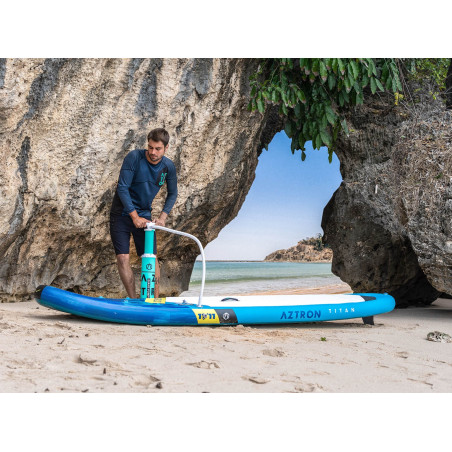 AZTRON Bomba Inflador Giant Pump
