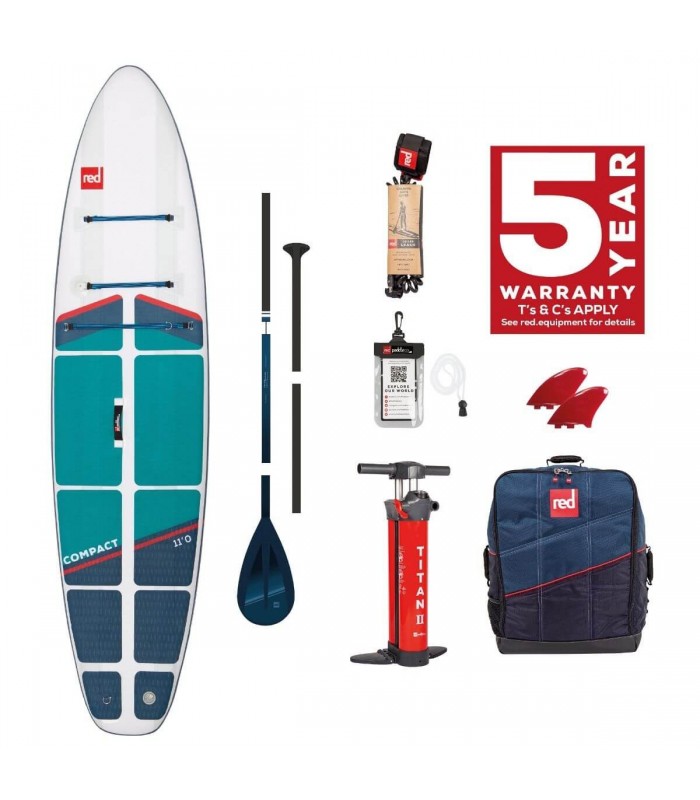 SUP BOARD RED PADDLE CO COMPACT 11'0" GONFIABILE
