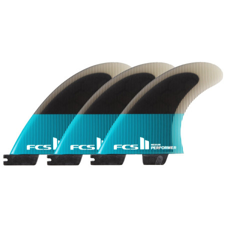 Pinne FCS 2 Pinne tri Performer PC Teal/Black
