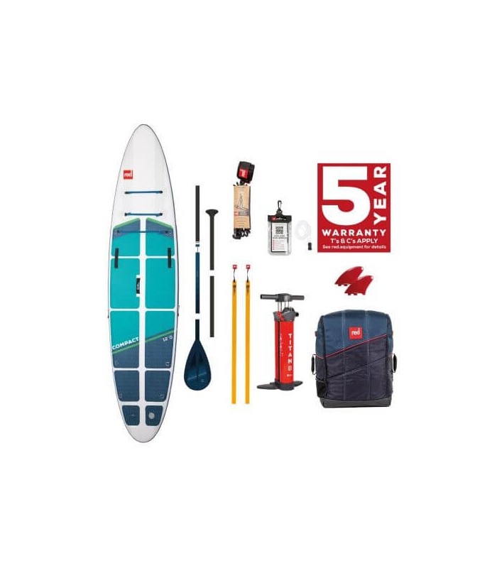 RED PADDLE CO COMPACT 12'0" GONFIABILE SUP BOARD