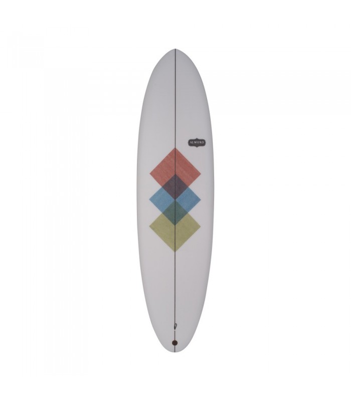 ALMOND 6'10 Plez Phez - Clear + Rice Paper