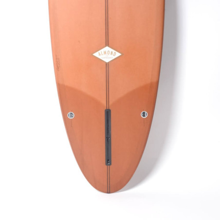 ALMOND 6'6 Plez Phez - Top bianco, fondo marrone, finitura lucida