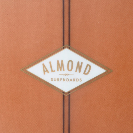 ALMOND 6'6 Plez Phez - Top blanc, Bas brun, Finition polie